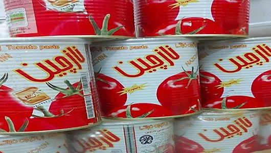 قیمت خرید رب گوجه نازچین عمده به صرفه و ارزان